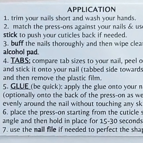 New boutique Santa Claus Holiday Faux |Fake Nail adhesive tab Press ons - Picture 9 of 13